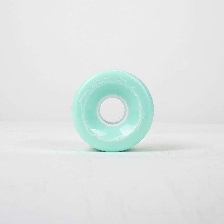 Zenit Flow in Teal - 65mm 78a longboard wheels