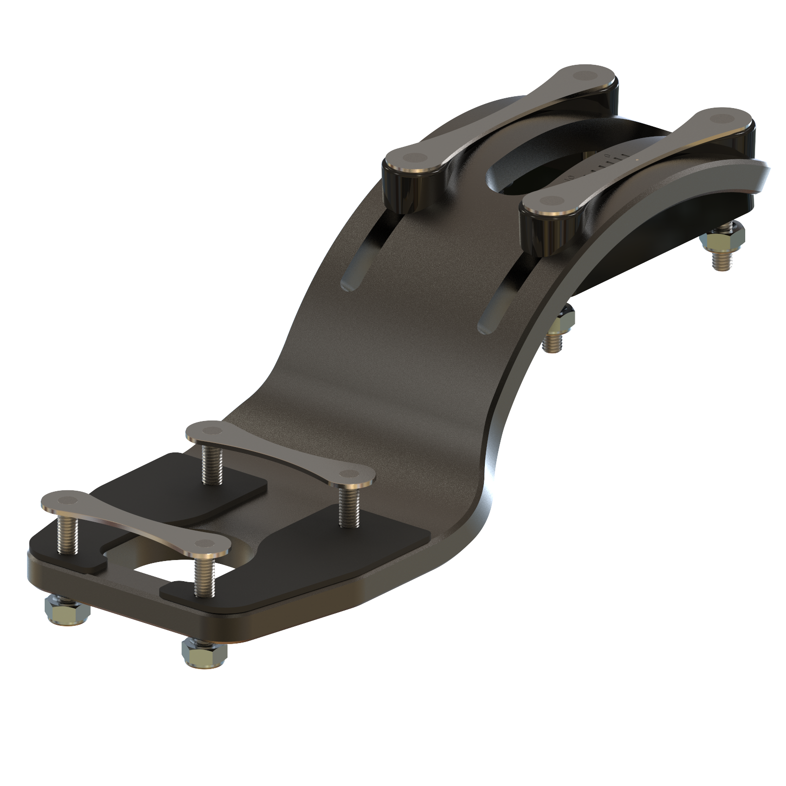 Ldp Brackets G-Bomb DD-Stubby Bracket Black – Zenit Longboard