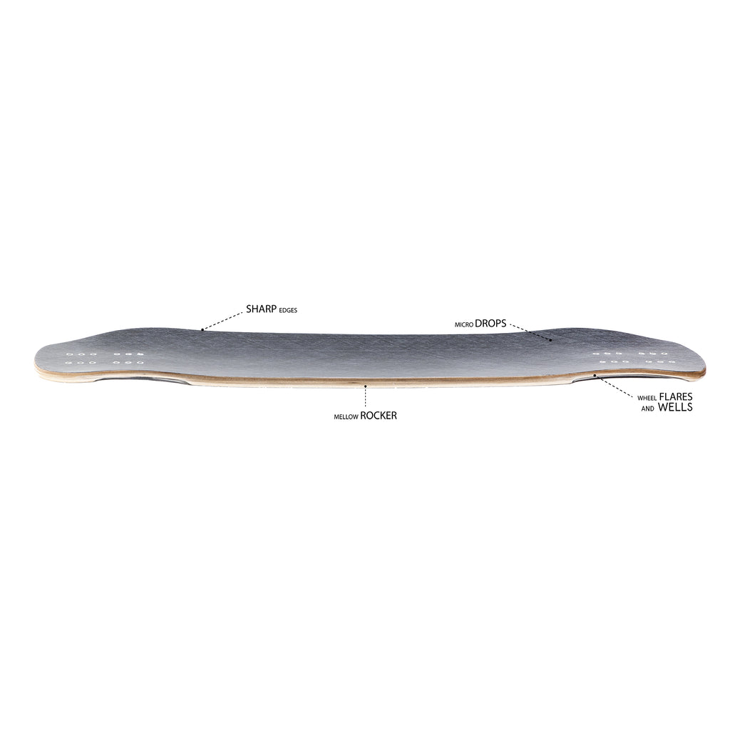 UFO V2 - Downhill Board | Zenit Boards – Zenit Longboard