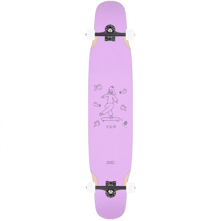 Jig 3.0 All-Around - Dancing Longboard Complete | Zenit Boards