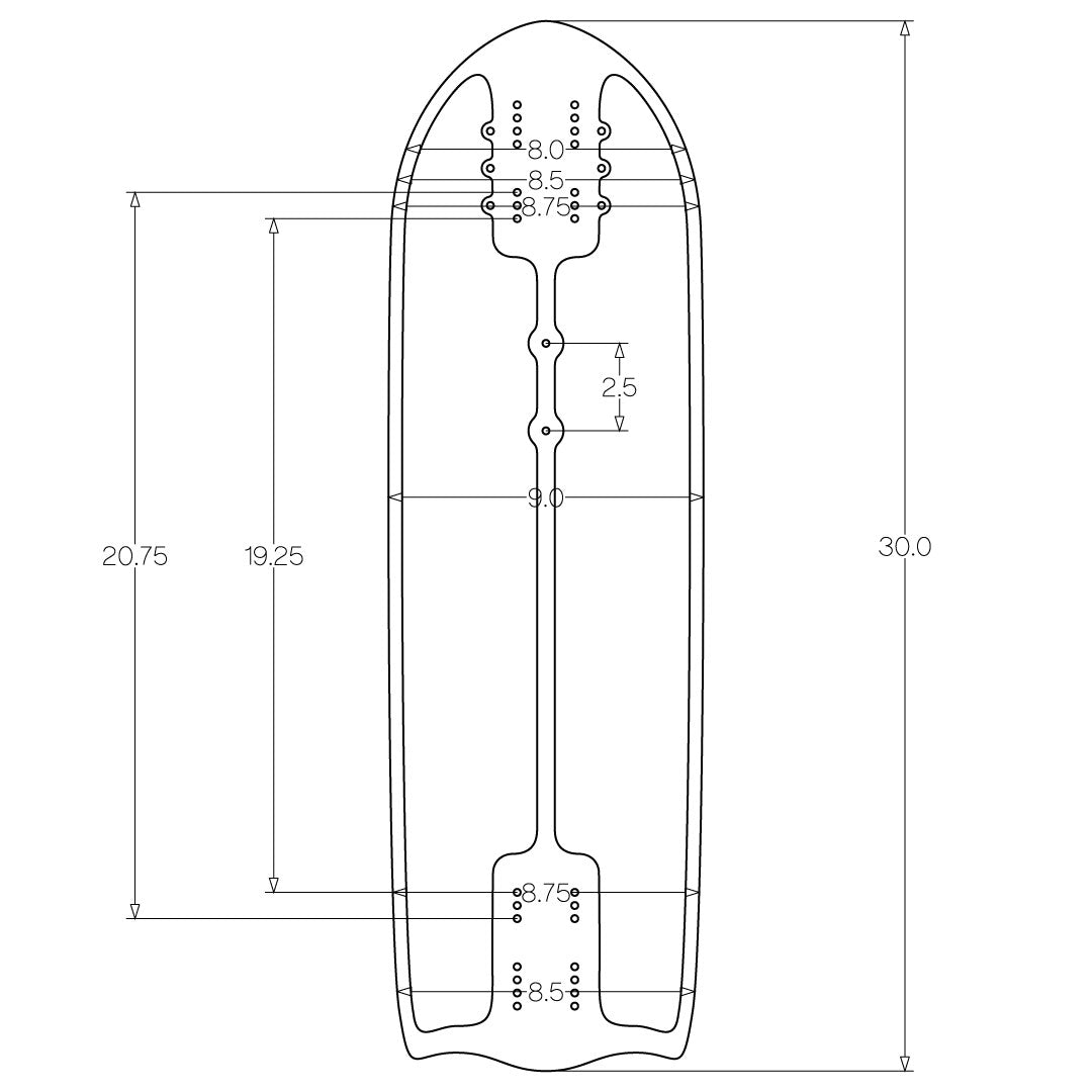 Moth - Fabio Minnig *PREORDER* – Zenit Longboard