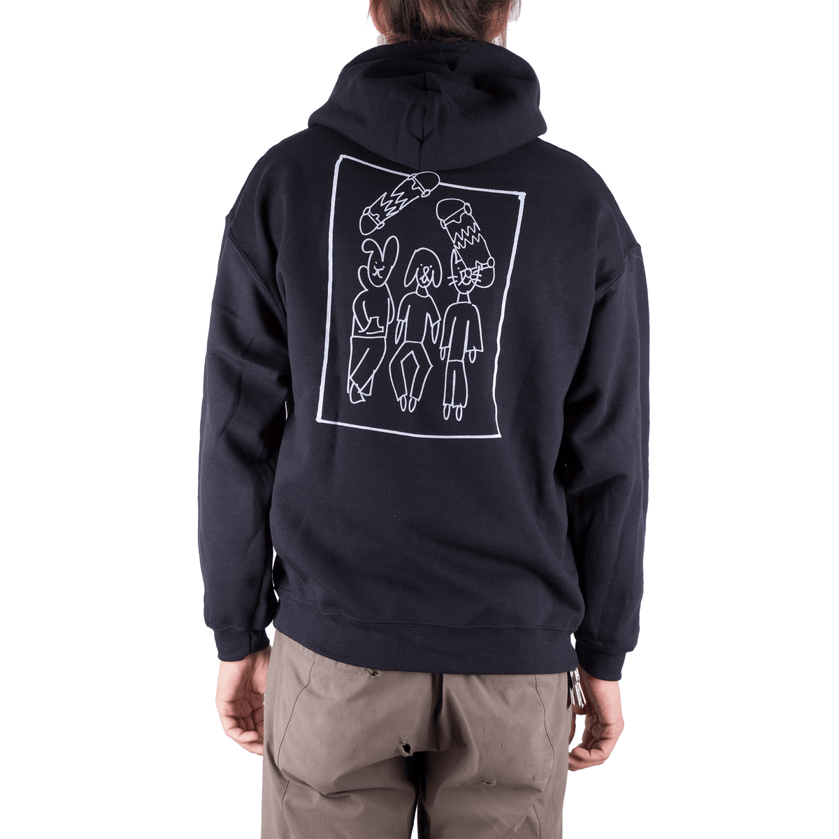 Animal Pack Hoodie - Zenit Longboard