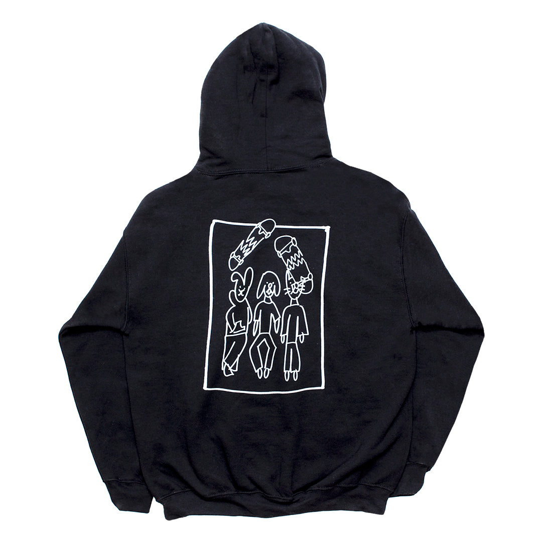 Animal Pack Hoodie - Zenit Longboard