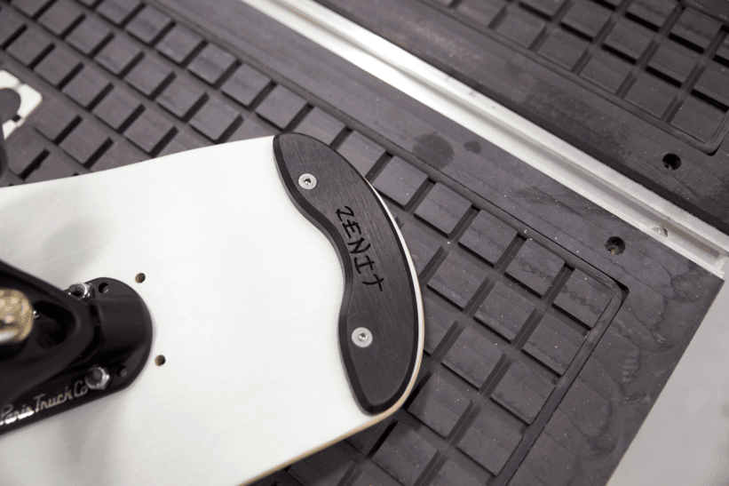 Black Zenit Skid Plates - Zenit Longboard