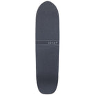 Zenit Marble 38 V3 downhill freeride longboard single kicktail top view black jessup griptape