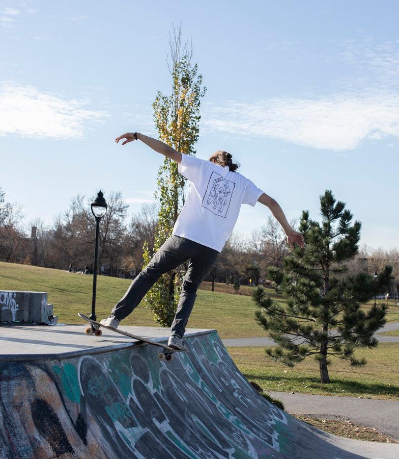 Milky Way T-shirt - Zenit Longboard