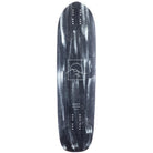 Zenit Mini Marble SK V2 le downhill freeride longboard single kicktail bottom view black white swirls paint graphic