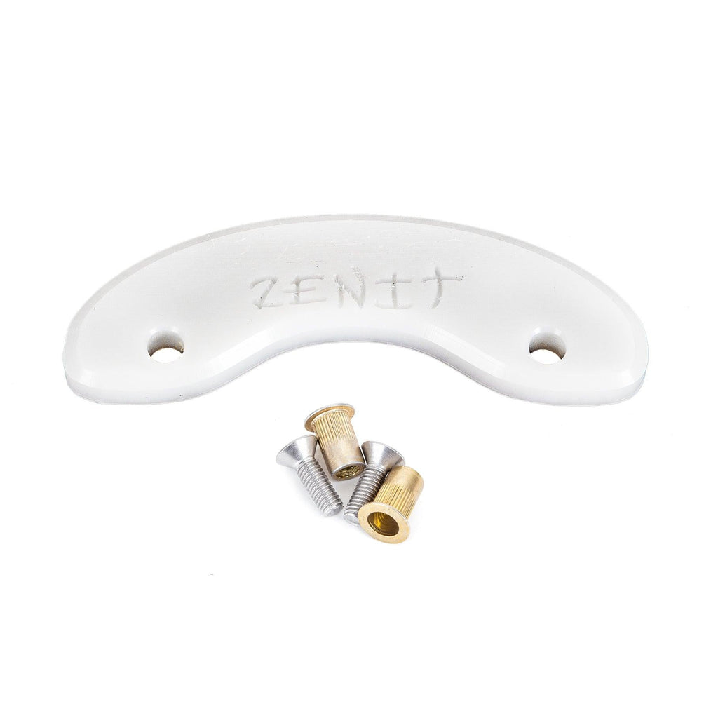 White Zenit Skid Plates - Zenit Longboard - White Zenit Skid Plates