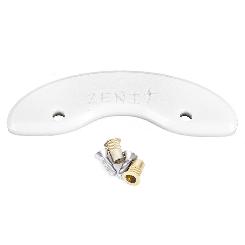 White Zenit Skid Plates - Zenit Longboard - White Zenit Skid Plates