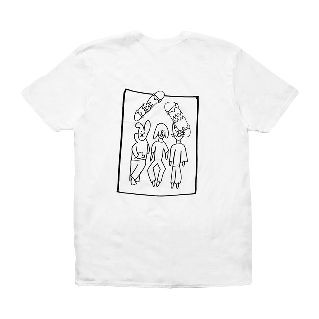 Milky Way T-shirt - Zenit Longboard