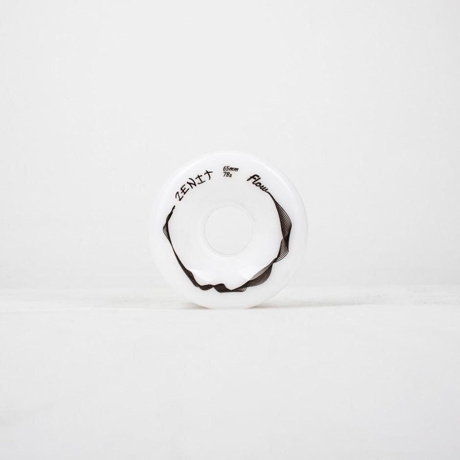 Zenit Flow Zenit Flow in White - 65mm 78a – Zenit Longboard